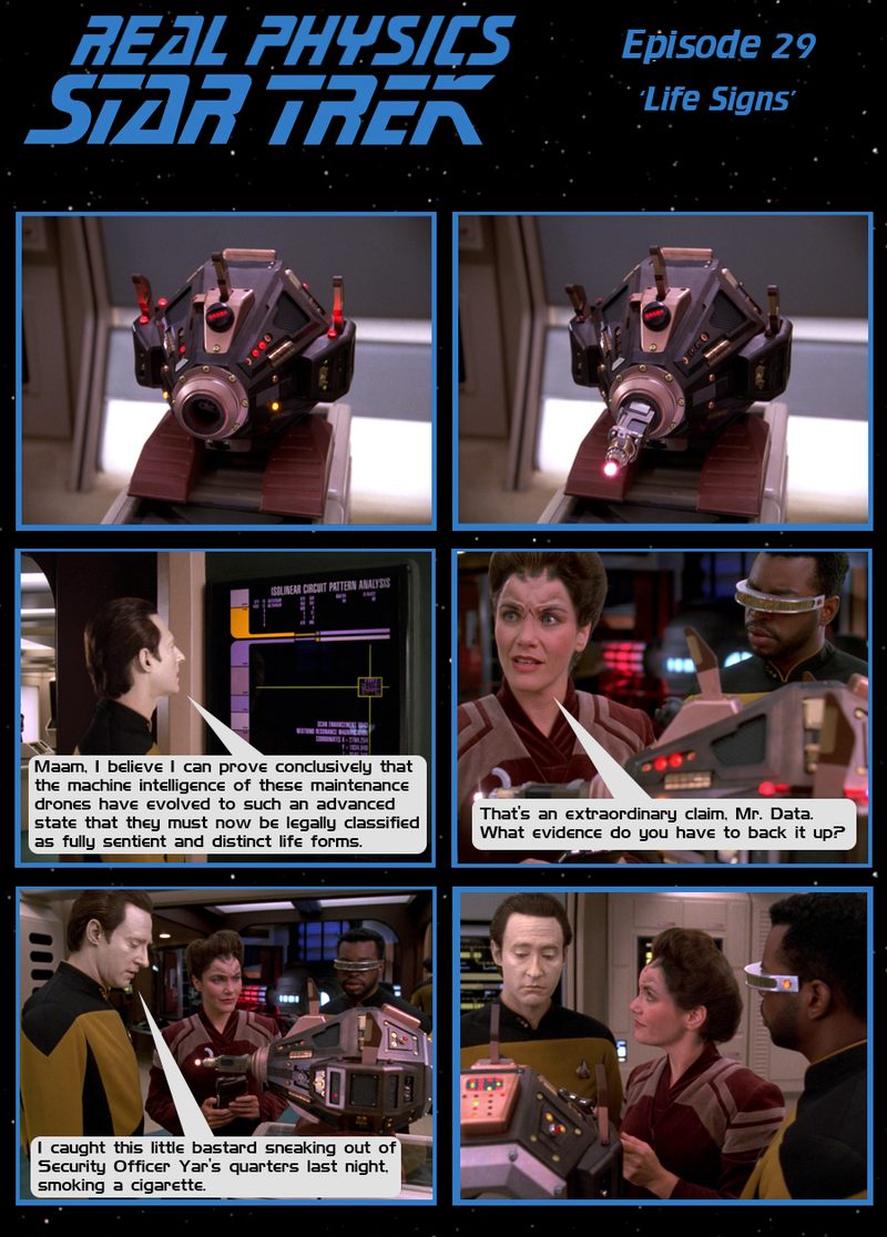 Illustration for article titled Real Physics Star Trek - Episodes 26 - 30